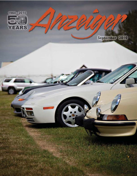 Anzeiger Magazine cover photo car show