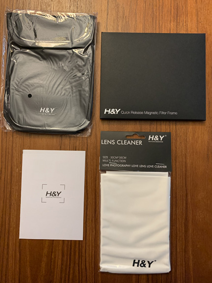 H&Y Filter frame accessories