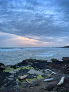 Sunset along Oregon Coast near Yachats