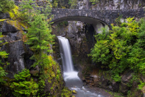 Waterfall in Mt Rainier National Park