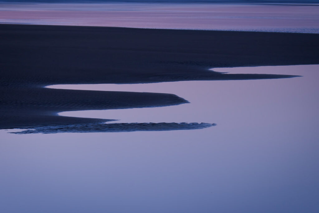 Post sunset light along the Oregon Coast