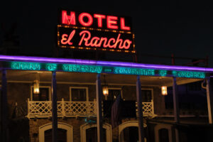 Historic hotel on Route 66 in Gallup NM