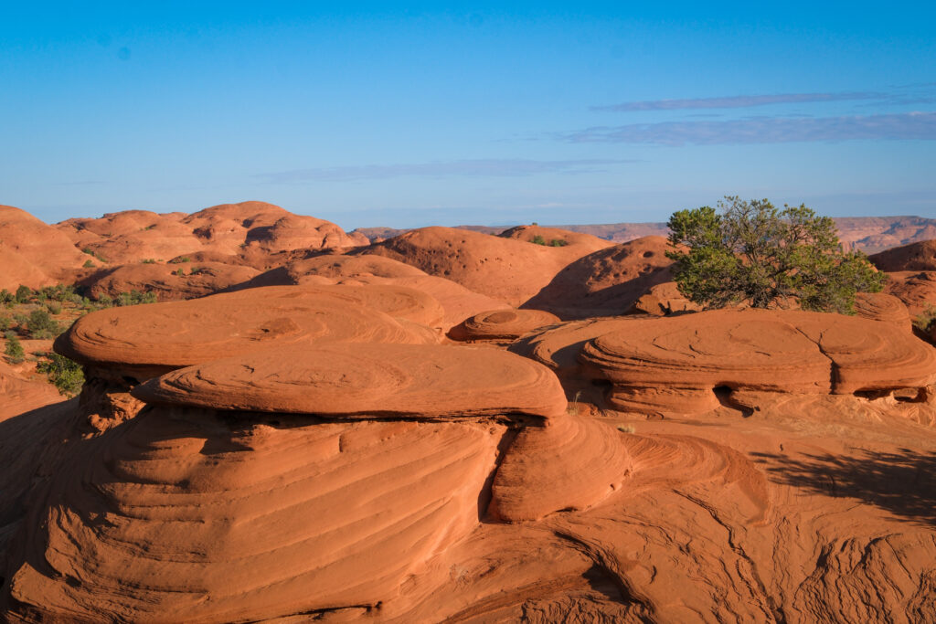 The mystery valley area of Monument Valley