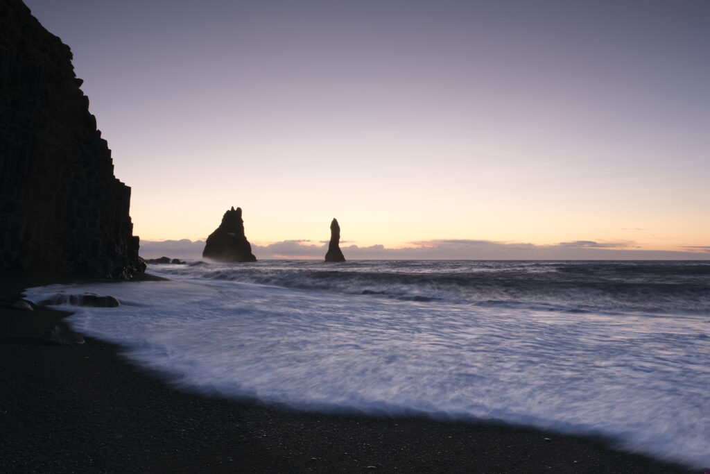A beach in Iceland