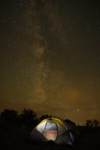 Night photo from Hunts Mesa