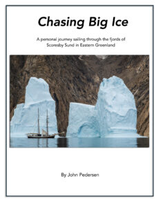 E-book Chasing Big Ice story of sailing in Greenland