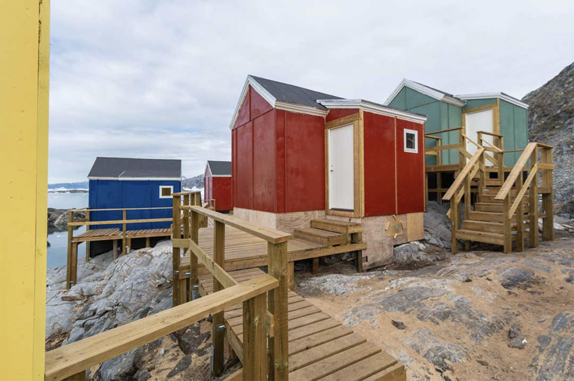 Ice Camp Huts
