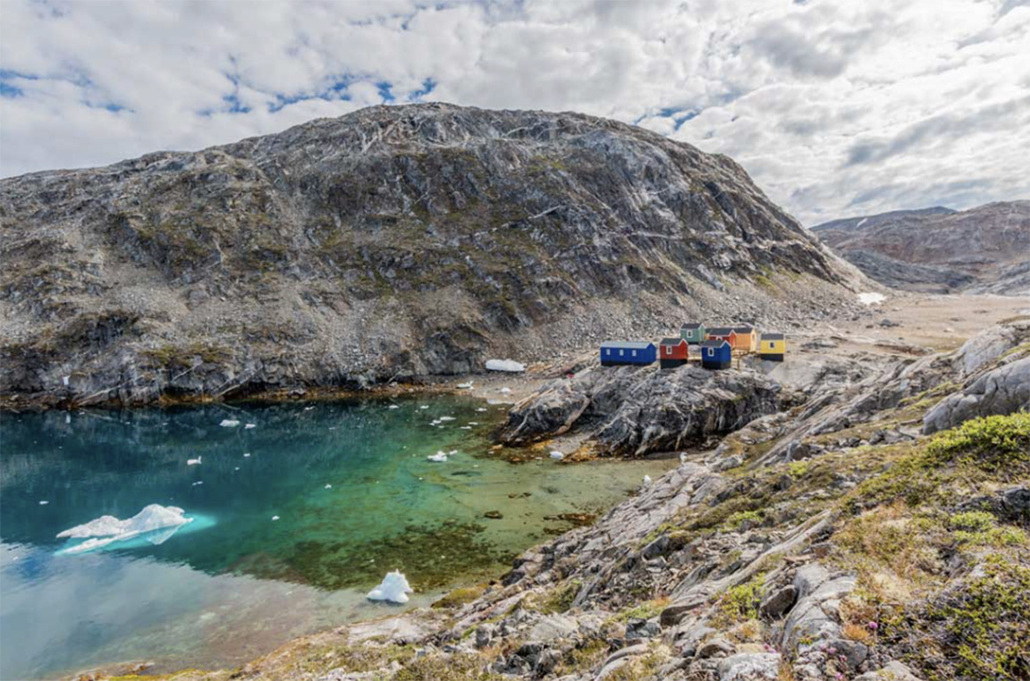 Ice Camp Landscape