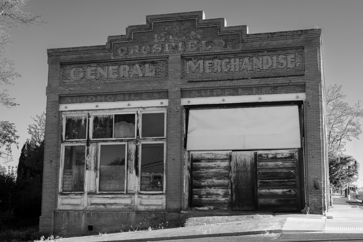 Crossfield Mercantile The original mercantile building in Wasco Oregon