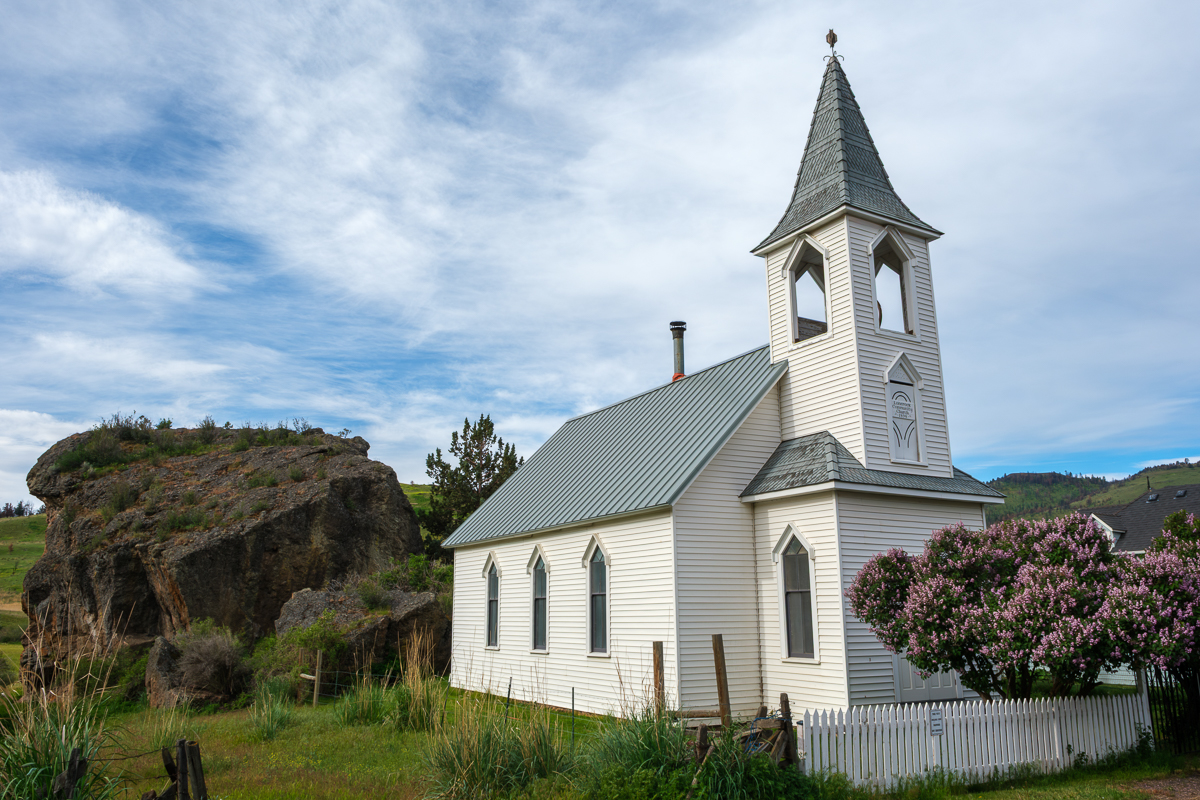 Lonerock Church Side Lonerock community church